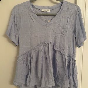 Francescas Blue Blouse